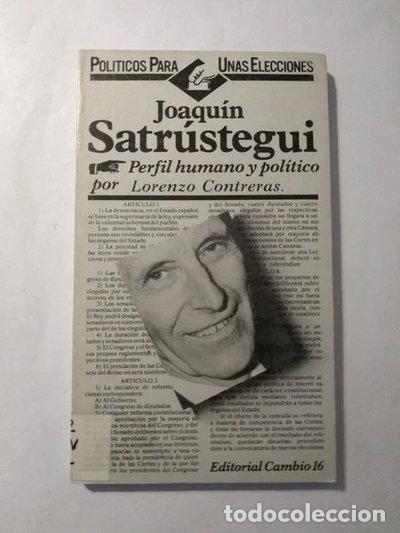 Livres: Joaquín Satrústegui- 9788485229307