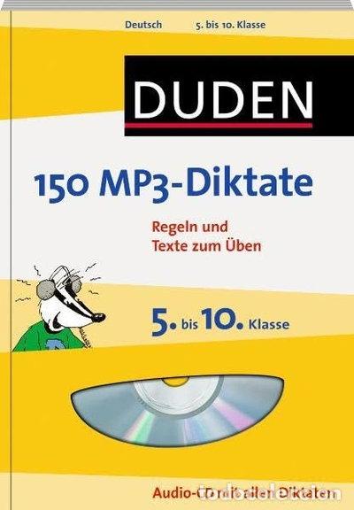 Libros: Duden - 150 MP3-Diktate 5. bis 10. Klasse- 9783411728022