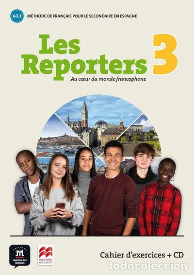 Livros em segunda m&atilde;o: Les reporters 3 - A2.1 &Eacute;d Macmillan- Cahier d'exercices + CD- 9788417260200