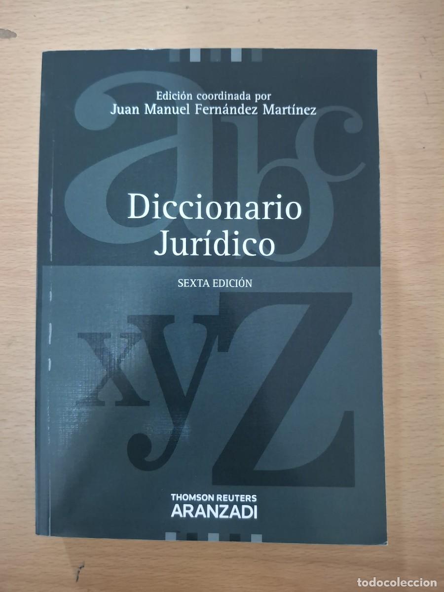 Libros: LIBRO DICCIONARIO JUR&Iacute;DICO ESPA&Ntilde;OL - ARANZADI
