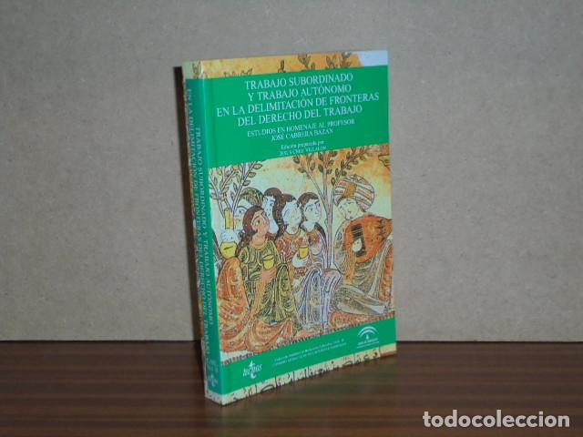 books: TRABAJO SUBORDINADO Y TRABAJO AUT&Oacute;NOMO EN LA DELIMITACI&Oacute;N DE FRONTERAS DEL DERECHO DEL TRABAJO - VV.
