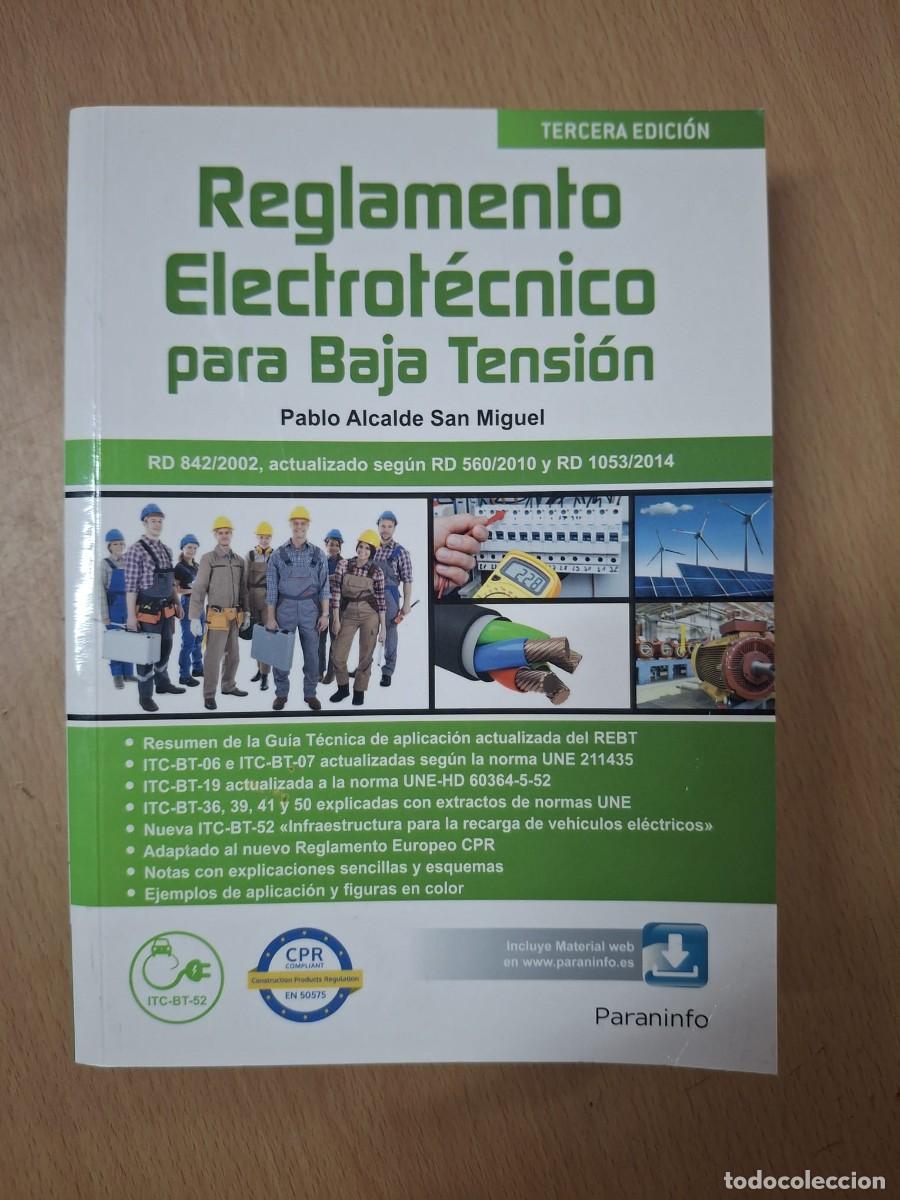 Libri di seconda mano: LIBRO REGLAMENTO ELECTROTECNICO PARA BAJA TENSION