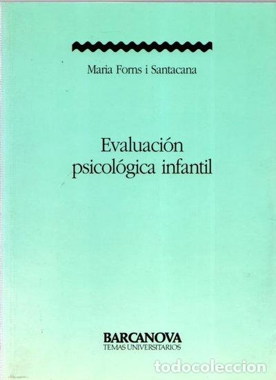 Livres: Evaluaci&oacute;n psicol&oacute;gica infantil- 9788475339436