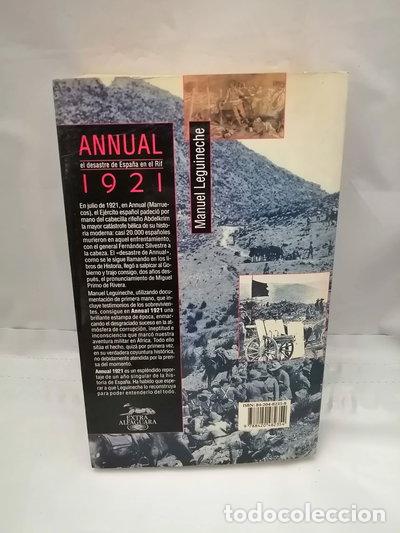 Libros: Annual 1921: El desastre de Espa&ntilde;a en el Rif- 9788420482354
