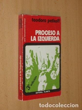 Libri di seconda mano: PROCESO A LA IZQUIERDA - Petkoff, Teodoro