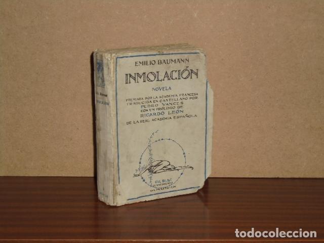 B&uuml;cher: INMOLACI&Oacute;N - Novela - Baumann, Emilio