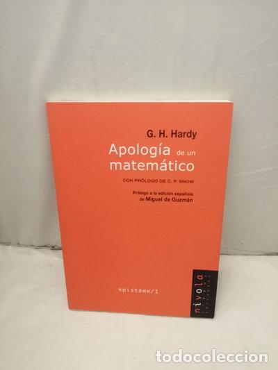 B&uuml;cher: Apolog&iacute;a de un matem&aacute;tico- 9788493071905