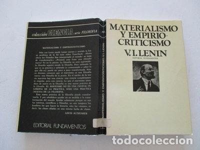 Libros: Materialismo y empiriocriticismo- 9788424501204
