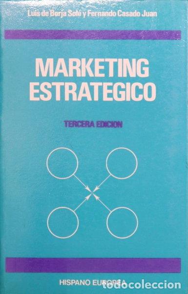 Libri di seconda mano: Marketing estrat&eacute;gico- 9788425508332