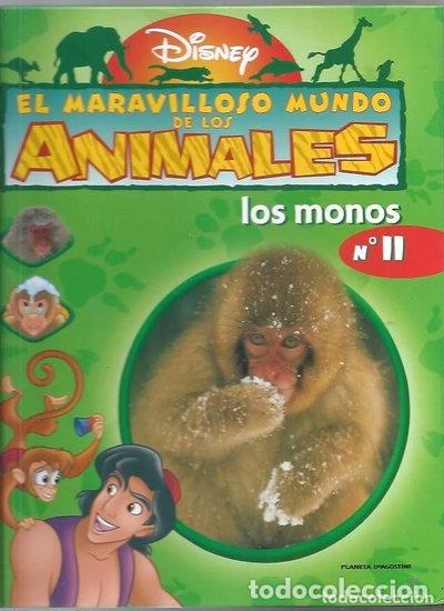 Libros: El Maravilloso mundo de los animales n&ordm; 11: Los Monos- 9788439579335