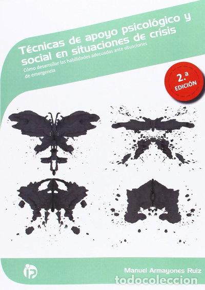 Libros: T&eacute;cnicas de apoyo psicol&oacute;gico y social en situaciones de crisis- 9788498394078