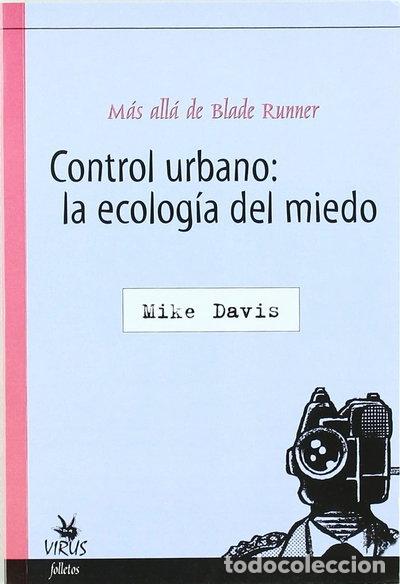 Libros: Control urbano: la ecolog&iacute;a del miedo- 9788488455895