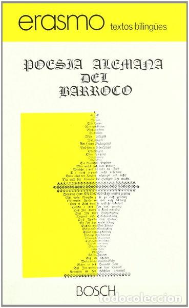 Libros: Poes&iacute;a alemana del Barroco- 9788471628466