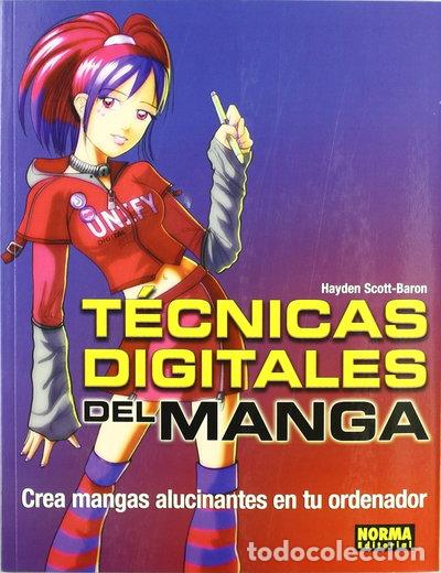 Libros: T&eacute;cnicas Digitales del Manga- 9788498144390