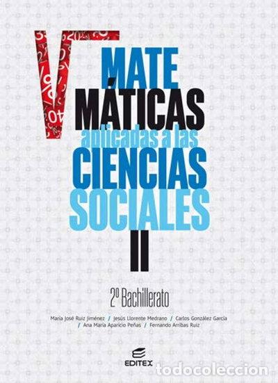 B&uuml;cher: Matem&aacute;ticas Aplicadas A Las Ciencias Sociales II 2&ordm; Bachillerato- 9788413212128