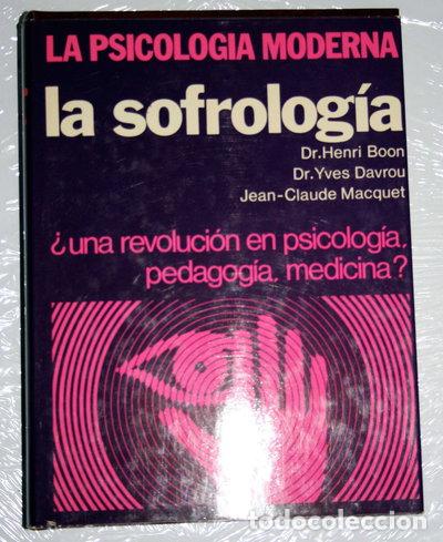 Libros: La sofrolog&iacute;a- 9788427111448