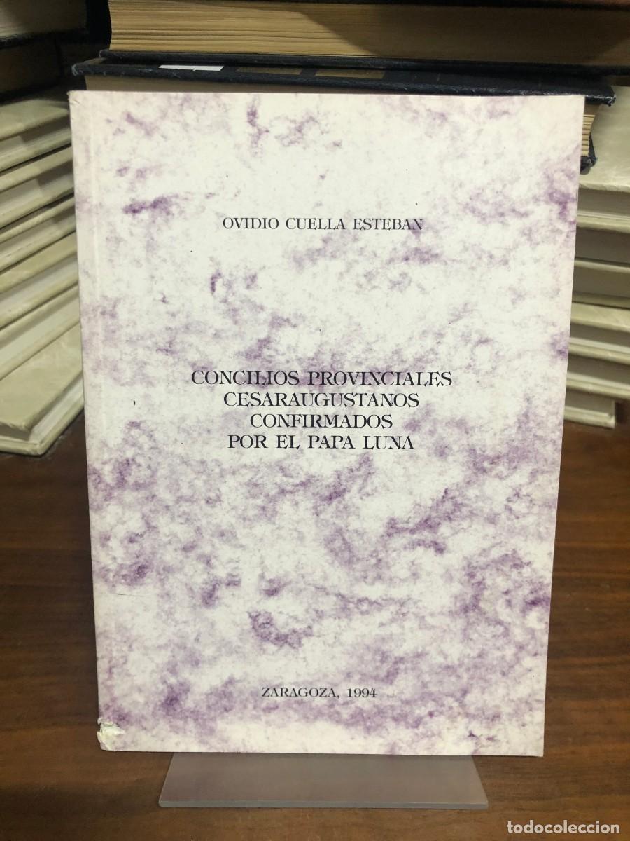 books: Concilios provinciales cesaraugustanos confirmados por el Papa Luna Ovidio Cuella Esteban