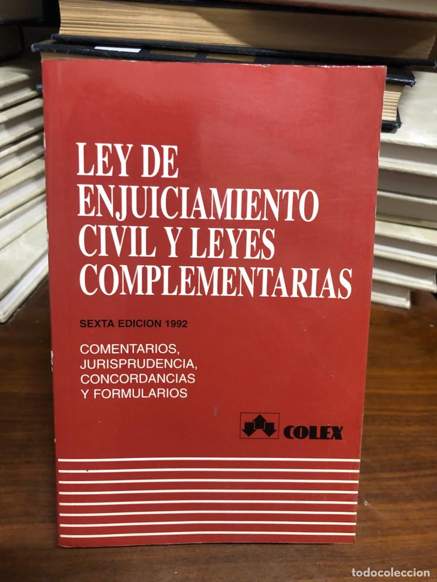 B&uuml;cher: Ley de Enjuiciamiento Civil y leyes complementarias (6&ordf; ed., 1992)