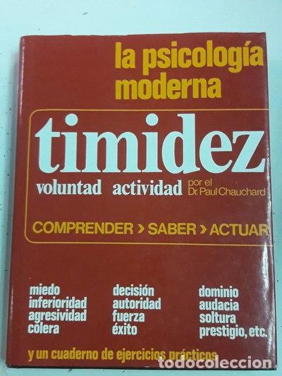 Libros: Timidez, voluntad actividad- 9788427107342