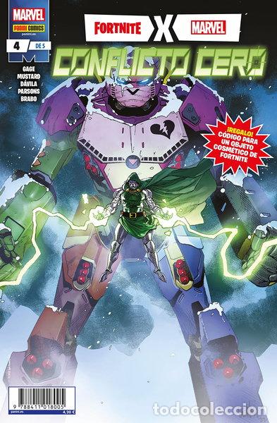 Libros: Marvel/Fortnite Conflicto Cero N.4- 9788411018005