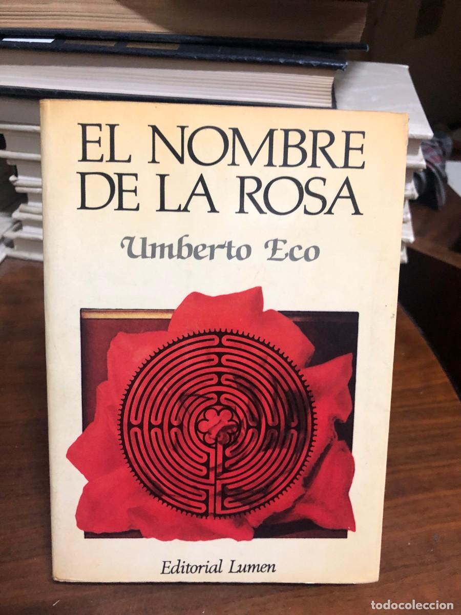 Livros em segunda m&atilde;o: El nombre de la rosa Umberto Eco