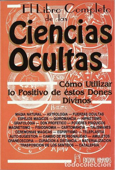 Libros: El libro completo de las ciencias ocultas- 9788479101367