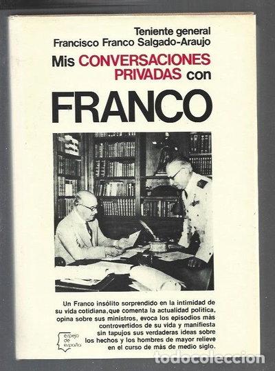 Libros: Mis conversaciones privadas con Franco- 9788432056253