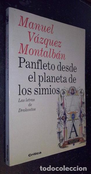 Libros: Panfleto desde el planeta de los simios- 9788474237290