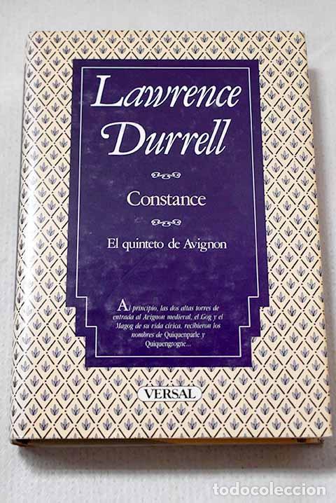 Libros: Constance o las pr&aacute;cticas solitarias.- Durrell, Lawrence