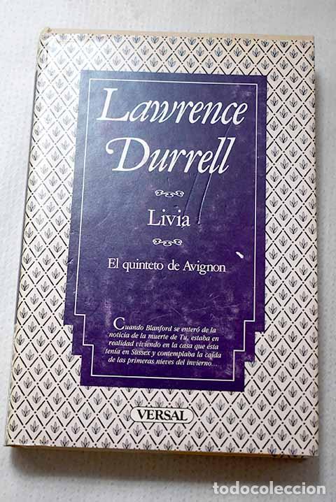 Libros: Livia o Enterrado en vida.- Durrell, Lawrence