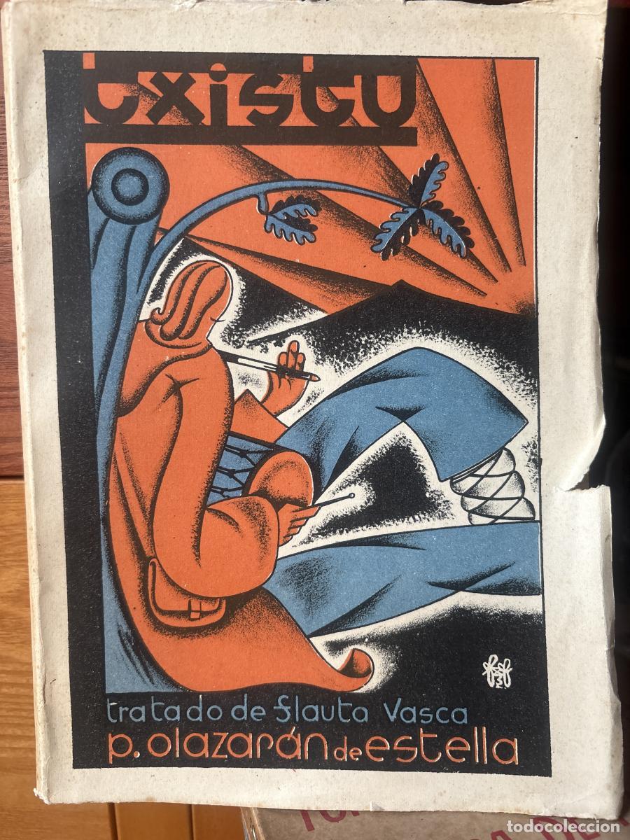 Libros: TXISTU. METODO Y REPERTORIO PARA FLAUTA VASCA - P. OLAZARAN DE ESTELLA TDK241