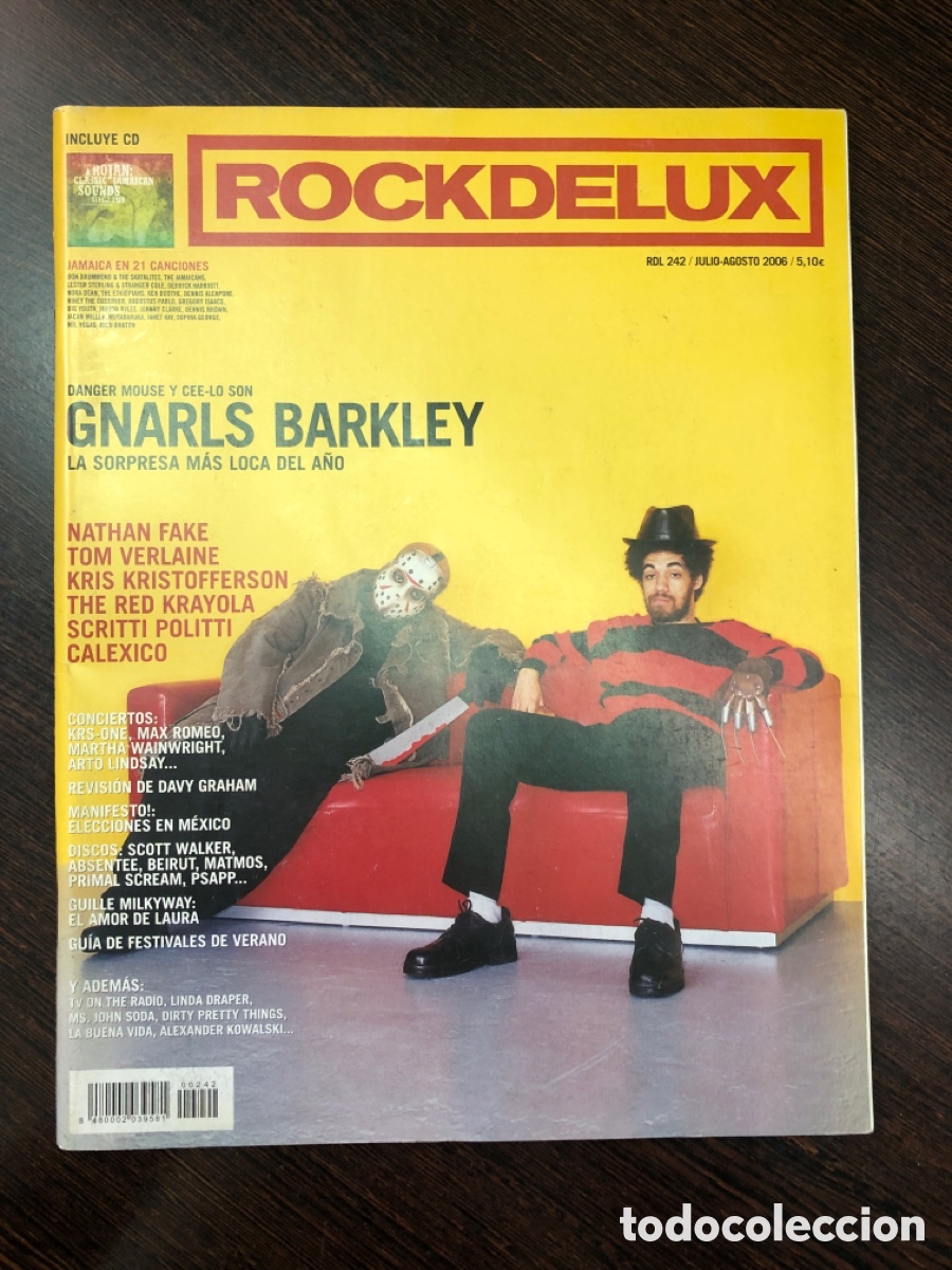Libri di seconda mano: REVISTA MUSICAL ROCKDELUXE agosto 2006