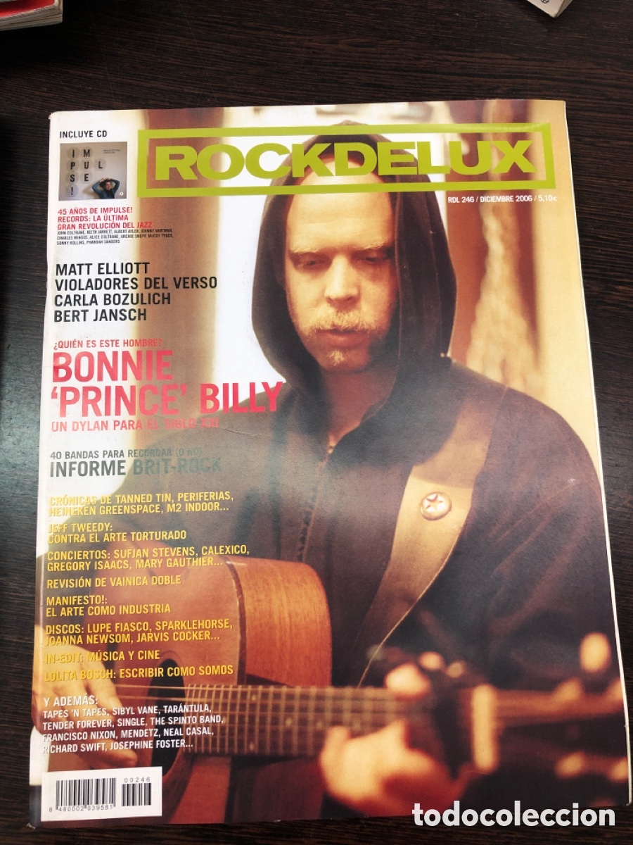 Livros em segunda m&atilde;o: REVISTA MUSICAL ROCKDELUXE diciembre 2006