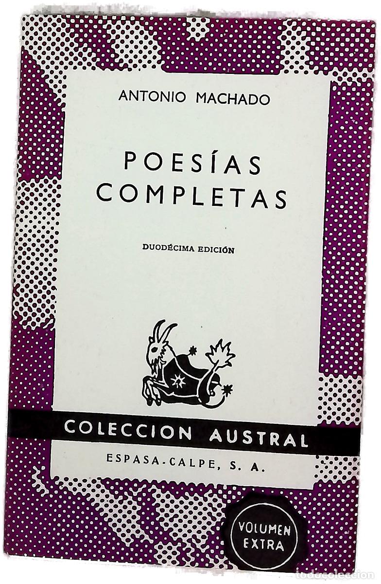 Libros: Poesias completas - Machado, Antonio