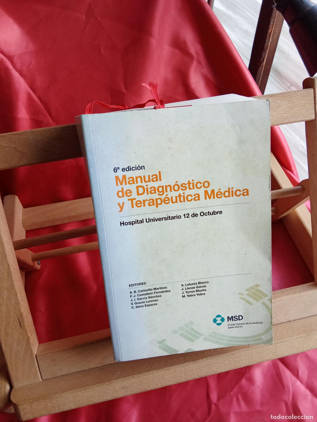 Libros: Manual de Diagn&oacute;stico y Terap&eacute;utica M&eacute;dica (6&ordf; edicion) L.4898-2662