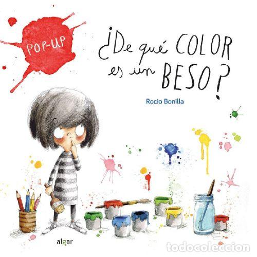 Libri di seconda mano: DE QU&Eacute; COLOR ES UN BESO POP UP - BONILLA, ROC&Iacute;O