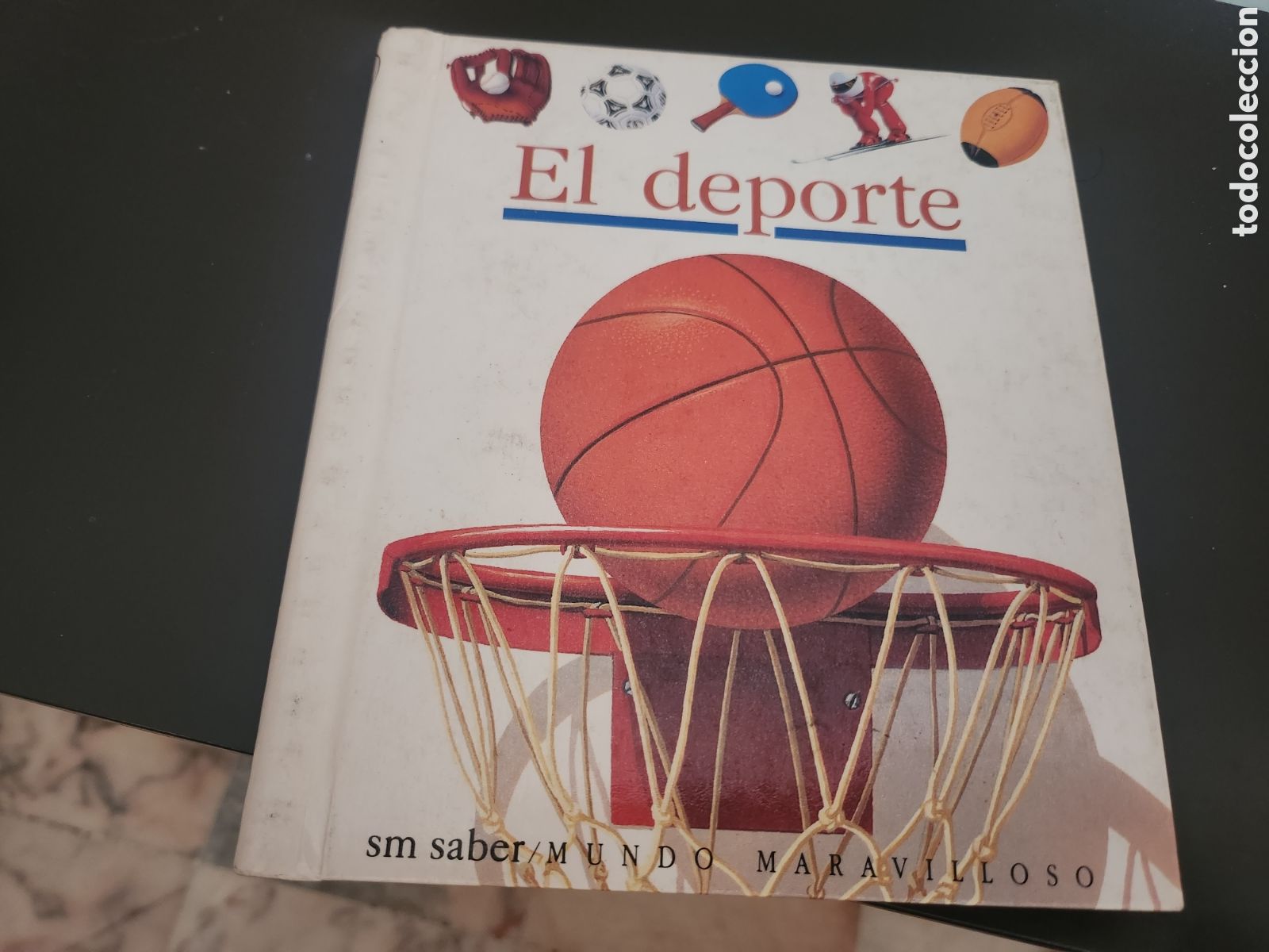 Libros: EL DEPORTE. SM SABER. MUNDO MARAVILLOSO