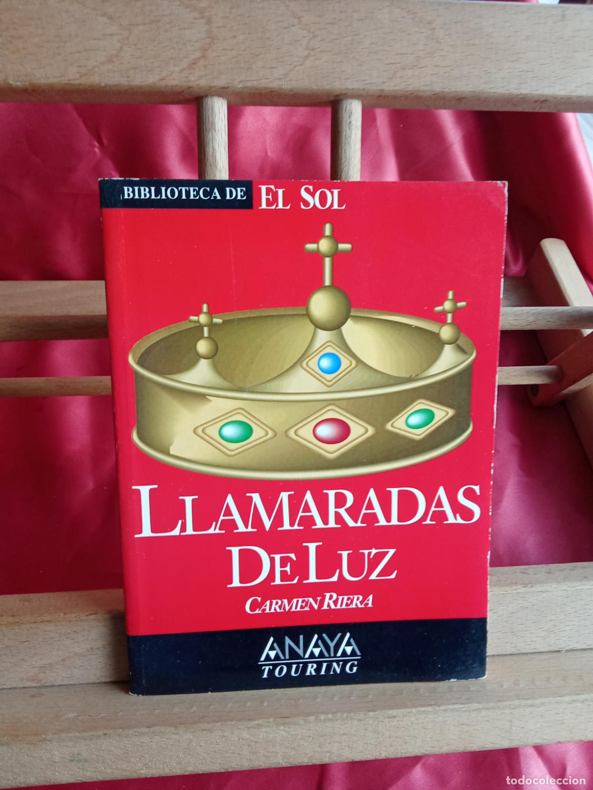 Libros: Llamaradas de luz. Carmen Riera L.4898-2703
