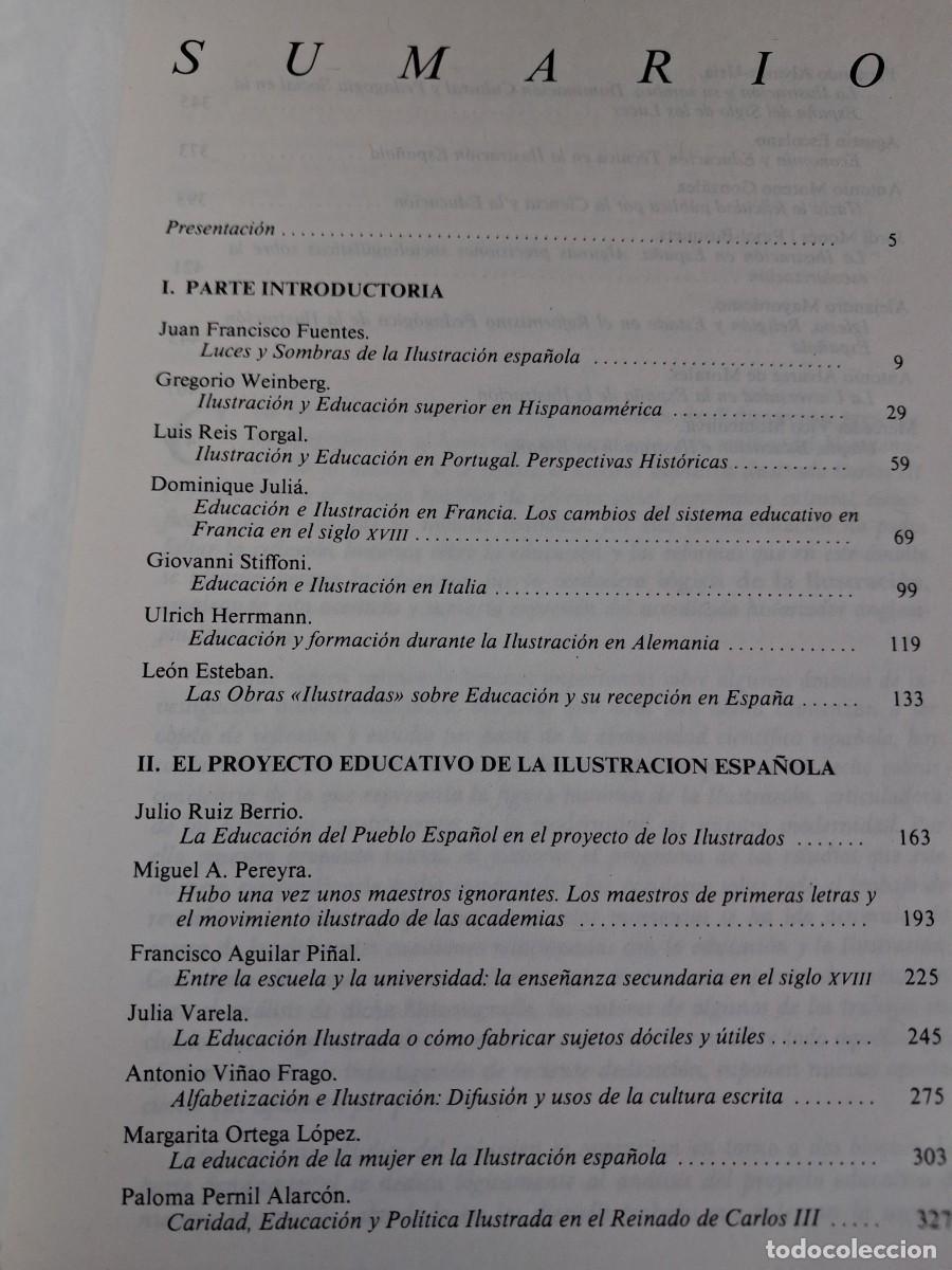 Libros: La educaci&oacute;n en la Ilustraci&oacute;n Espa&ntilde;ola - Foto 4