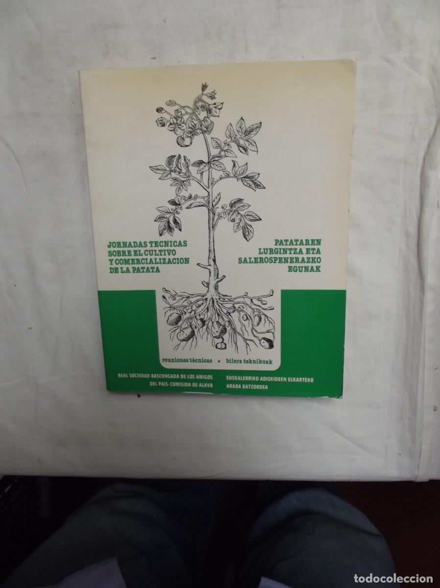 Libros: JORNADAS TECNICAS SOBRE EL CULTIVO Y COMERCIALIZACION DE LA PATATA ( BILINGUE )