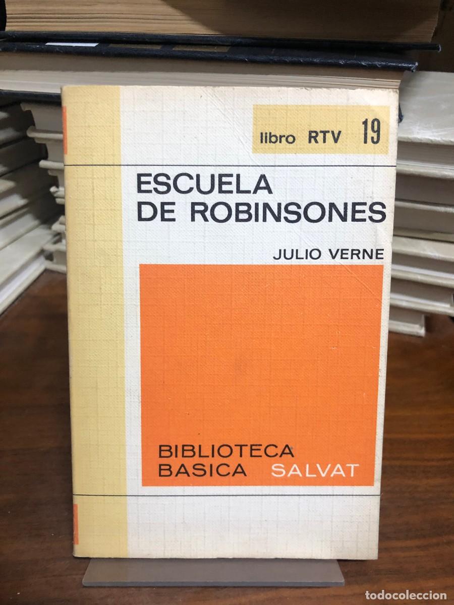 Libros: Escuela de robinsones Julio Verne (Biblioteca B&aacute;sica Salvat - RTV n&ordm; 19)