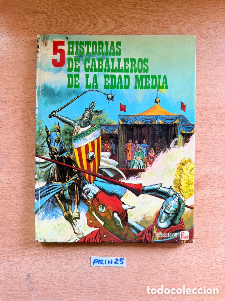 Libros: Libro 5 historias de caballeros de la Edad Media