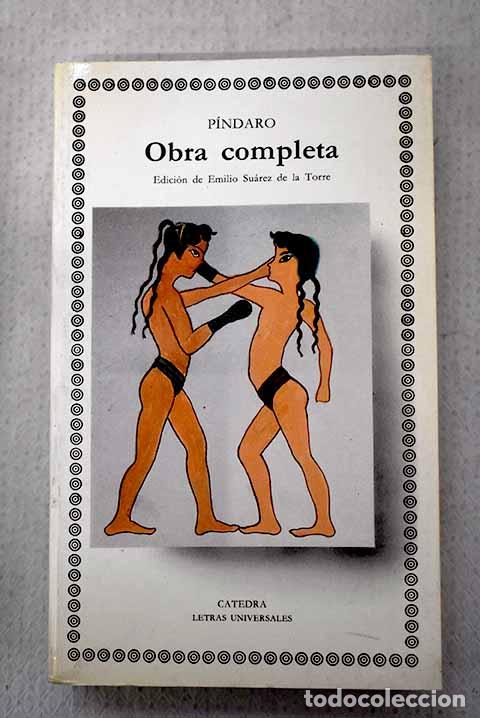 Livres: Obra completa: P&iacute;ndaro.- P&iacute;ndaro