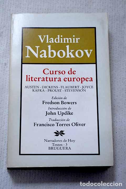 Libros: Curso de literatura europea.- Nabokov, Vladimir
