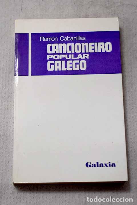 Libri di seconda mano: Cancioneiro popular galego
