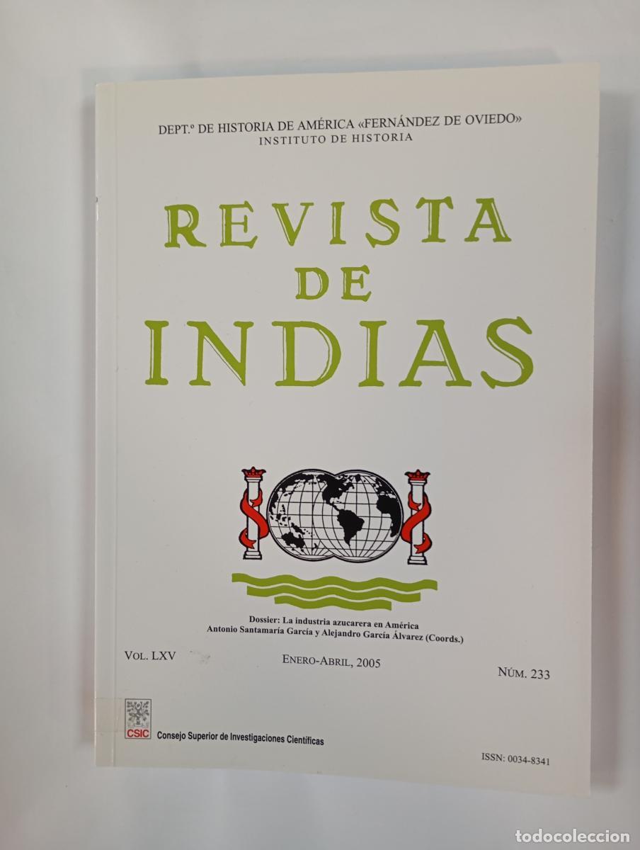 B&uuml;cher: Revista de Indias. Vol. LXV, n&ordm; 233, Enero-Abril, 2005 CSIC. - VV.AA. TDK760