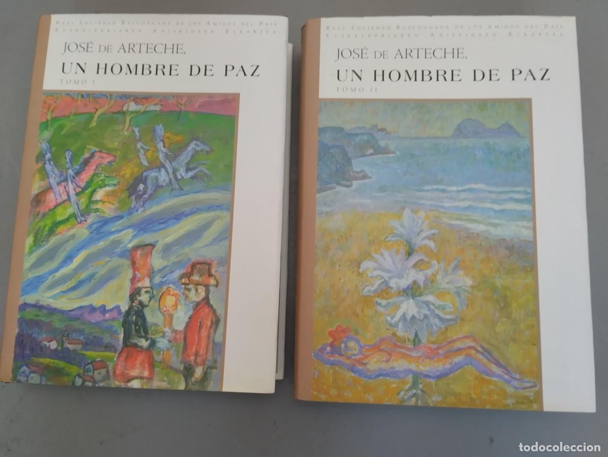 Libros: Un hombre de paz Jose Arteche 2 TOMOS COMPLETA