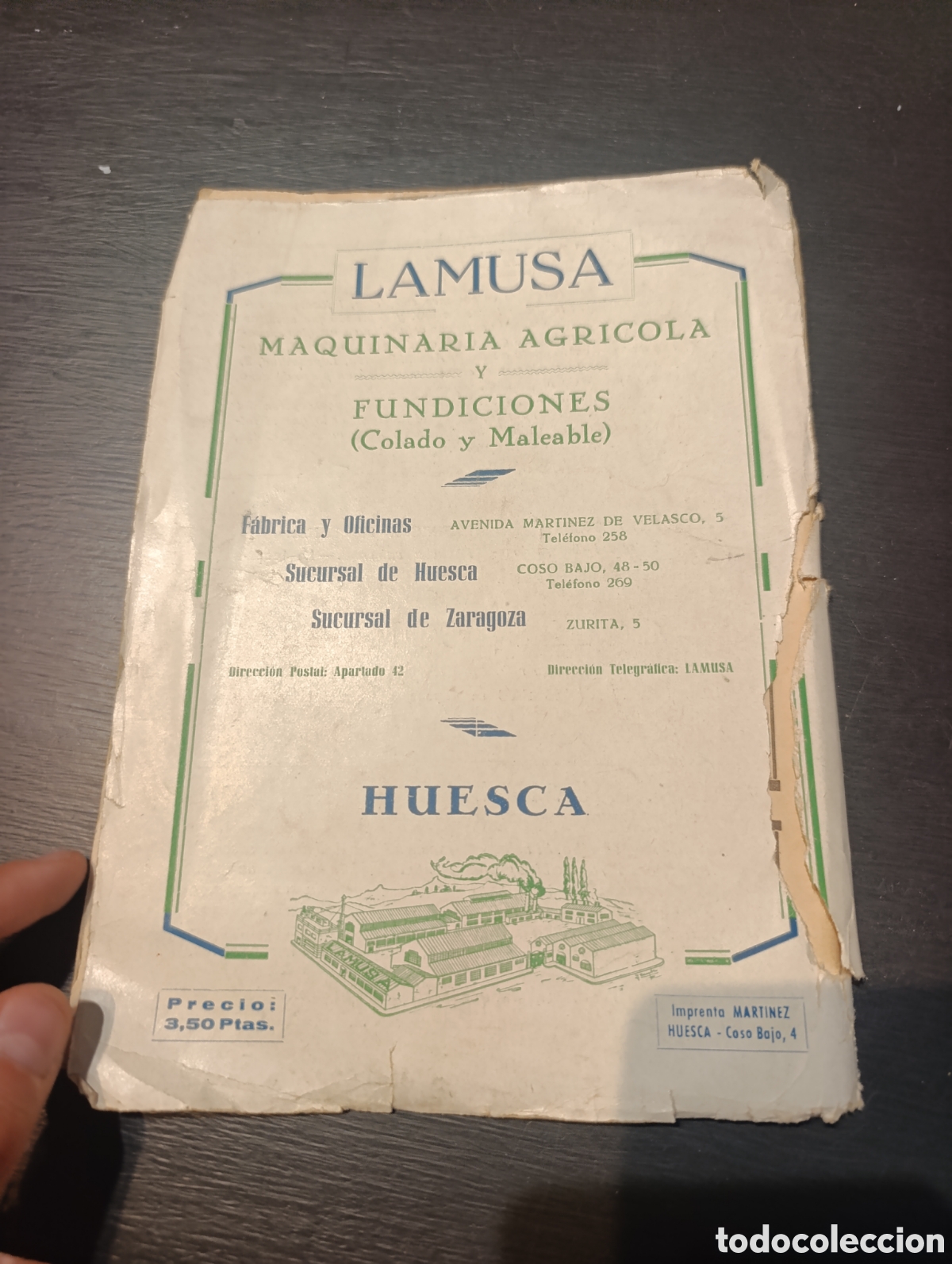 Libros: Revista FAC. Huesca 1951.num 8 - Foto 3