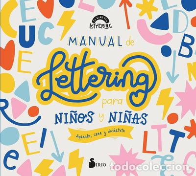 Libros: Manual de lettering para ni&ntilde;os y ni&ntilde;as- 9788418531590