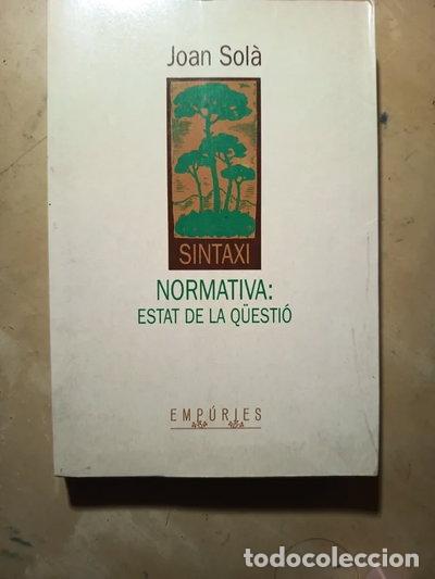 B&uuml;cher: Sintaxi normativa- 9788475964089
